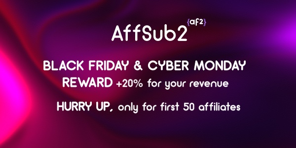 AffSub2 Black Friday
