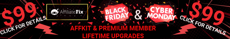 AffiliateFix Balck Friday