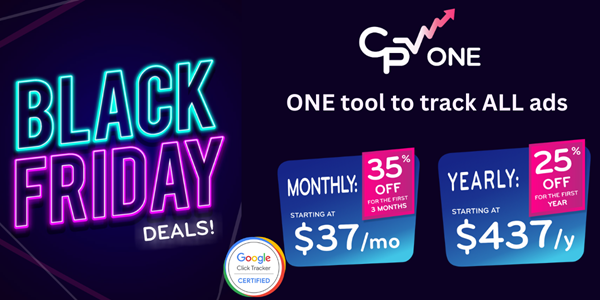 CPV One Black Friday Deal